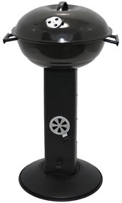 Gril na drevené uhlie Mercado 47 cm KY22018S čierny