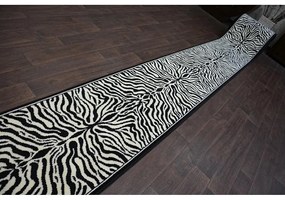 Behúň PP Zebra čiernokrémový 120cm