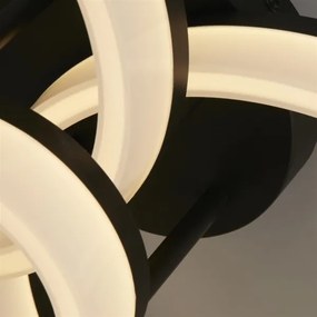 Searchlight 62793BK - LED Stmievané stropné svietidlo TRIPLE LED/25W/230V