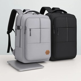 Vodoodolný batoh do školy, na cestovanie a šport sivá