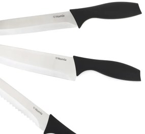 Sada piatich nožov B2 SKAT ESSENTIALS čierna 732294