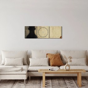 Obraz - Šach 2 (s hodinami) (90x30 cm)