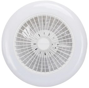 Aigostar LED stmievateľný stropný ventilátor 40W 230V 2700-6500K 50cm + DO biely
