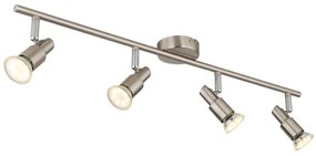 Globo 57385-4 - LED Bodové svietidlo KINLEY 4xGU10/3W/230V