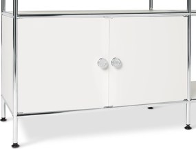 Doplnková súprava kovových dvierok »CN3«, biela