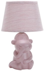 ONLI - Stolná lampa MONKEY 1xE14/6W/230V ružová