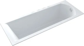 Besco Akrylátová obdĺžniková vaňa Shea Slim 140x70 (150,160,170x70,180x80) BESCO-Rozmery: 150x70, BESCO-Farba: Biela