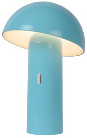 LUCIDE Stolná LED lampička do detskej izby FUNGO, 7,5 W, teplá biela, modrá