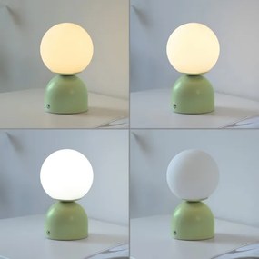 Schöner Wohnen 19218-43 - LED stmievateľná stolná lampa RUDI LED/1,2W/5V zelená