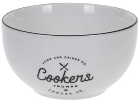 Biela porcelánová misa -  Cookers 14 cm