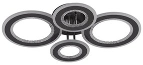 LED Stmievateľný prisadený luster LED/100W/230V 3000-6500K + diaľkové ovládanie