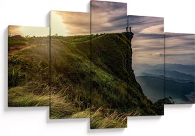 Obraz žien na útese (150x105 cm)