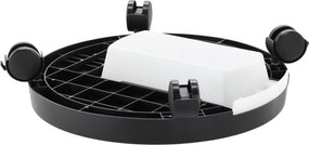 Podstavec pod kvetináč, okrúhly, na kolieskach, priemer 40 cm *7892