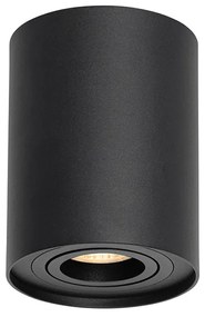 Inteligentné stropné bodové svetlo čierne nastaviteľné vrátane WiFi GU10 - Rondoo up