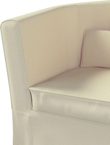 Poťah na kreslo Ektorp Tullsta farba produktu krémová látka lesklá, zapletaná