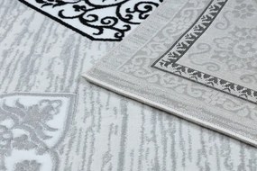 Koberec GLOSS 8490 52 Ornament - slonia kosť, sivý