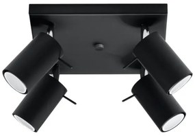 Brilagi -  LED Bodové svietidlo ASMUS 4xGU10/7W/230V čierna