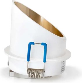 BERGE Podhľadové svietidlo GU10 71065 - biele - nevyklopné