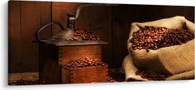 Obraz kávy (120x50 cm)