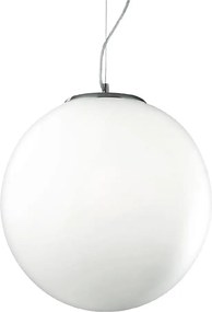 Ideal Lux - Závesný luster na lanku MAPA 1xE27/42W/230V priemer 40 cm biely