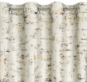 ZATEMŇOVACÍ ZÁVES NA KRÚŽKOCH TAMI 140X250 CM KRÉMOVÁ