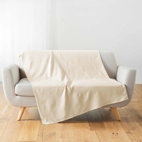 Béžový pléd 220x240 cm Lucile – douceur d'intérieur
