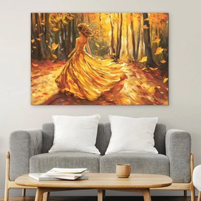 DUBLEZ | Jesenný obraz ženy v lese