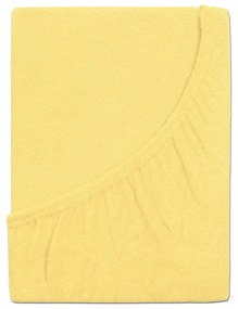 4Home froté prestieradlo Ideál žltá, 70 x 140 cm
