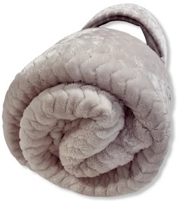 ComfortMatrace Deka z mikrovlákna King hnedá 230x200 cm