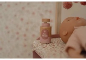 Little Dutch - Drevený prebaľovací pult pre bábiky Soft Flowers