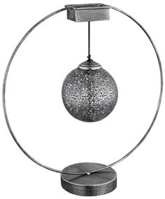 Globo 36618 - Solárne svietidlo LED/0,06W/1,2V strieborná IP44