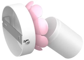 Nástenné bodové svietidlo FLOWER 1xGU10/8W/230V biela