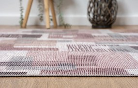 My Flair, Kusový koberec Blair CA30018 cream – na von aj na doma, 160x230, ružová, chodba / predsieň