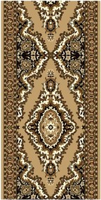 Alfa Carpets Behúň na mieru TEHERAN T-102 beige - šíre 120 cm