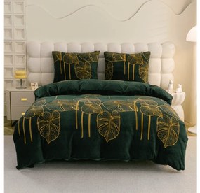 Obliečky mikroplyš VENECIA zelené Rozmer obliečok: 70 x 90 cm | 140 x 200 cm