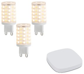 Sada 3 inteligentných stmievateľných LED žiaroviek G9 2,5 W 250 lm 2700 K – 6500 K vrátane Zigbee Smart Hub