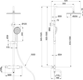 Invena Salamina, vaňový/sprchový set s termostatickou batériou, čierna matná, INV-AU-11-T04-V Leták: https://cloud.invena.pl/s/nnXaZKg3crBrRkz/download?path=%2FPliki%20do%20strony%20www%2FAU-11-T04-V/Inne/AU-11-T04-V-ulotka…