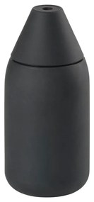 Čierny silikónový dávkovač mydla 300 ml Singles – Zone