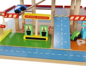 Kruzzel Drevené parkovisko / garáž + príslušenstvo - 9351
