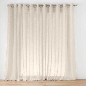 Záclona v prírodnej farbe 400x240 cm Carlin – douceur d'intérieur