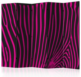 Artgeist Paraván - Zebra pattern (violet) [Room Dividers]