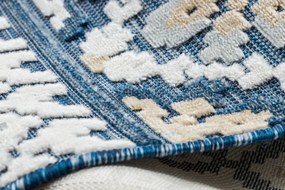 Koberec štrukturálny BOTANIC 65252 Boho - granát