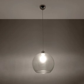 Sollux Lighting Závesné svietidlo BALL transparentné