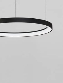 Moderný LED luster Pertino 48 2700K čierne