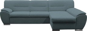 XXXLutz ROHOVÁ SEDAČKA, textil, modrá MID.YOU - Sedačky - 001574004507