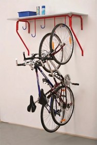 Vešiak na bicykle na stenu, 5 miest