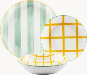 Porcelánová súprava riadu Elba, 6 osôb, 18 ks