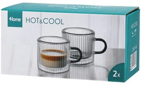 4Home Termo pohár na lungo Haze Hot&Cool 100 ml, 2 ks