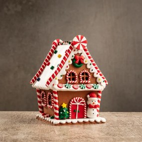 LED domček LIZZY perníkový 713798