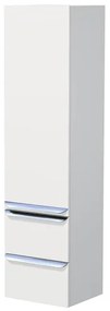 Kúpeľňová skrinka vysoká Naturel Pavia 40x155x35 cm biela mat PAVIA3V40DVLCR, 1 ks